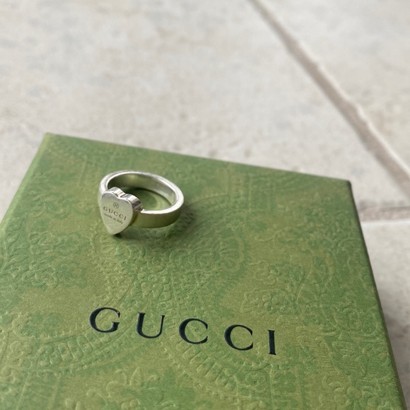 Gucci Jewelry - Authentic Gucci Heart ring size 8